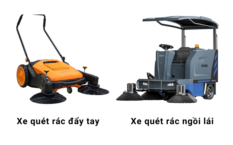 xe quét rác 