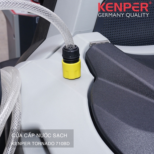 Xe quét rác ngồi lái Kenper TORNADO 710BD 9