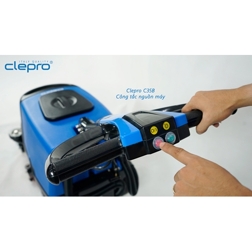 Máy chà sàn liên hợp CLEPRO C35B (Dùng ắc quy) 14