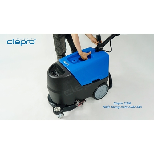 Máy chà sàn liên hợp CLEPRO C35B (Dùng ắc quy) 12
