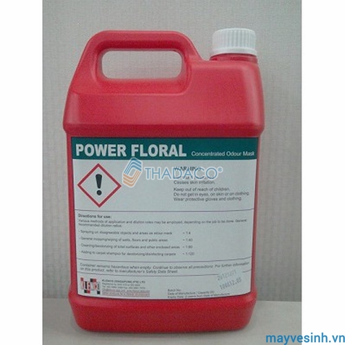 Dung dịch tạo mùi và khử khuẩn FLORAL đậm đặc POWER FLORAL 0