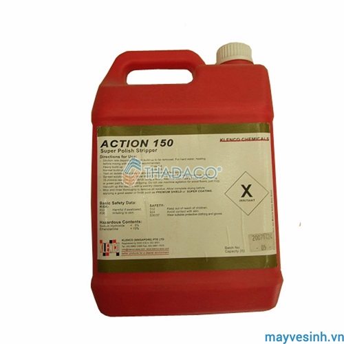 Hóa chất làm sạch và tẩy tróc lớp phủ mặt sàn ACTION 150 0