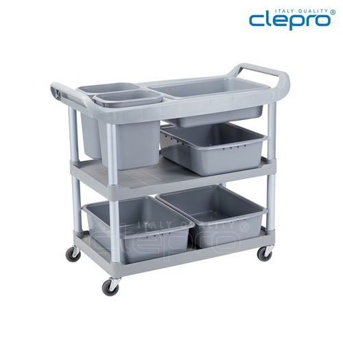 Xe đẩy dọn đồ ăn CLEPRO CS-3/6 0