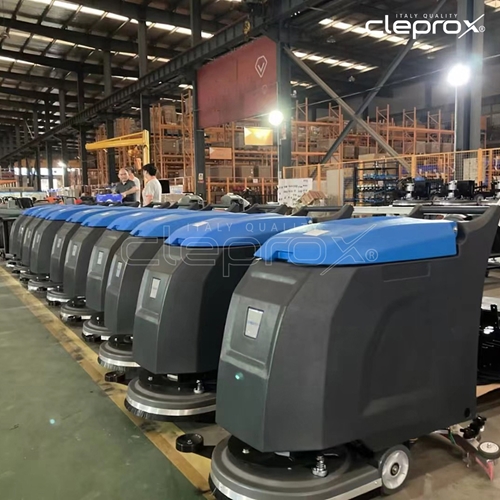 Máy chà sàn nhà xưởng liên hợp CLEPROX X55B 4