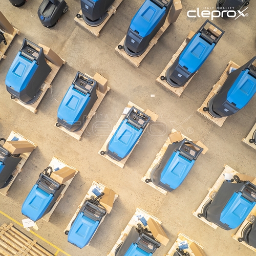 Máy chà sàn nhà xưởng liên hợp CLEPROX X55B 6