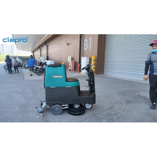 Máy chà sàn công nghiệp ngồi lái CLEPRO C100B New 3