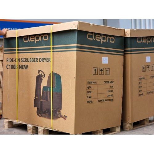 Máy chà sàn công nghiệp ngồi lái CLEPRO C100B New 6